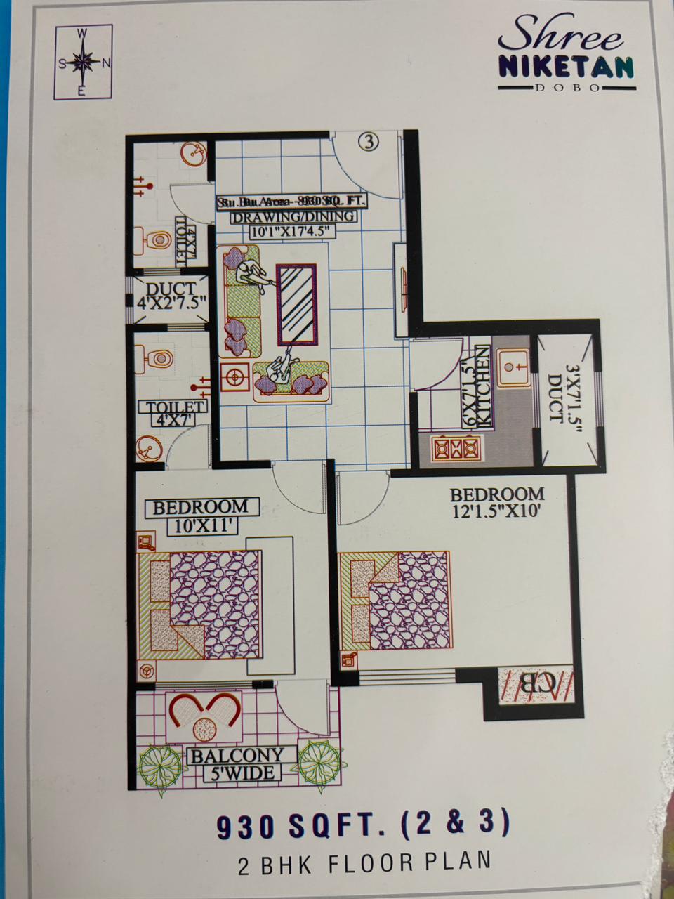 Shree Niketan Unit Layout